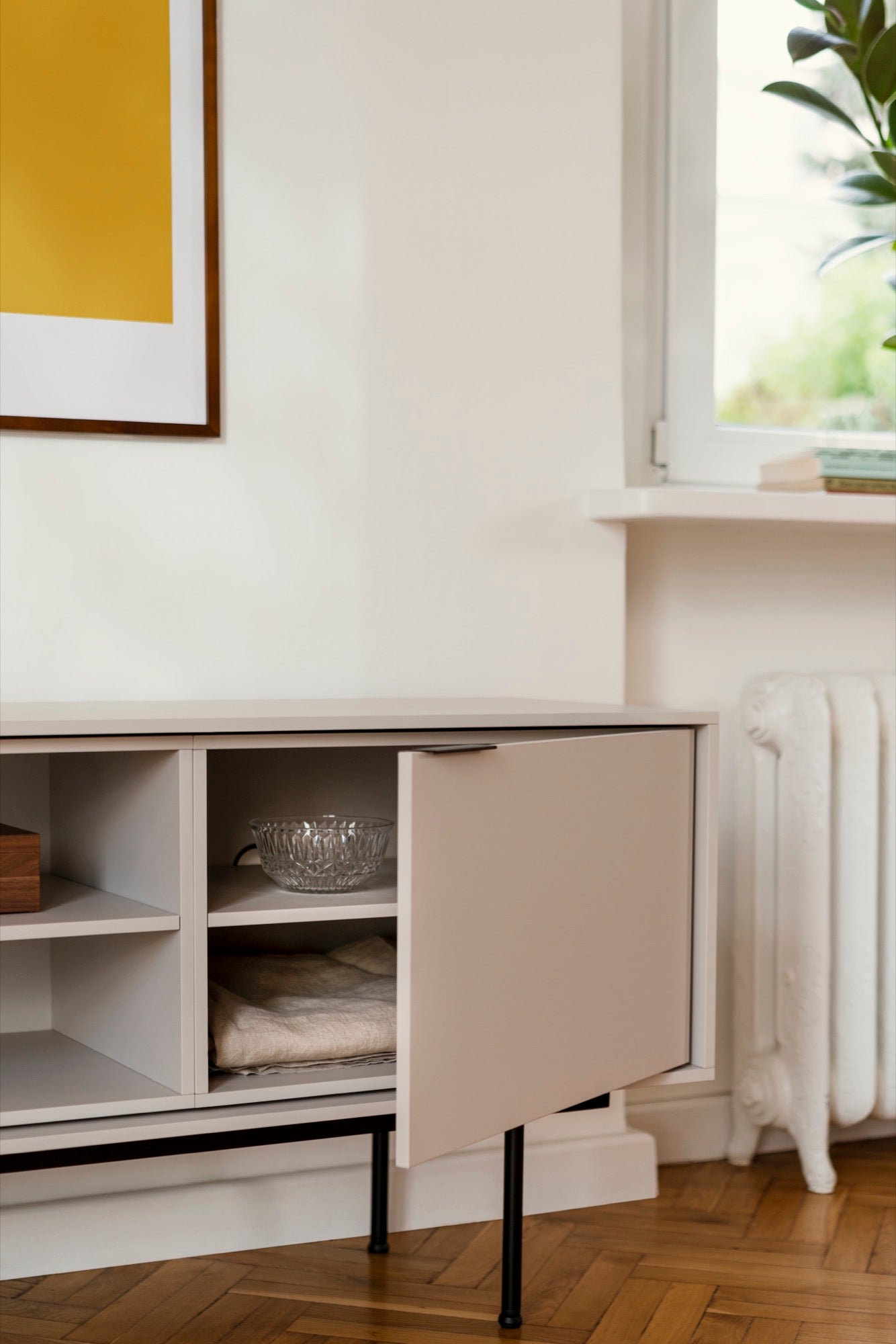 beige indoor living-room sideboards tv-stands 