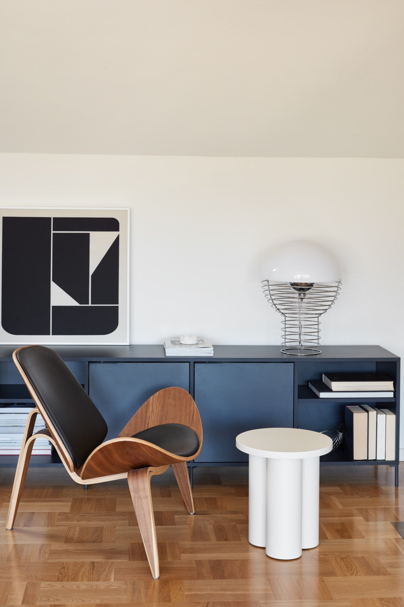 beige indoor living-room stools light-grey 