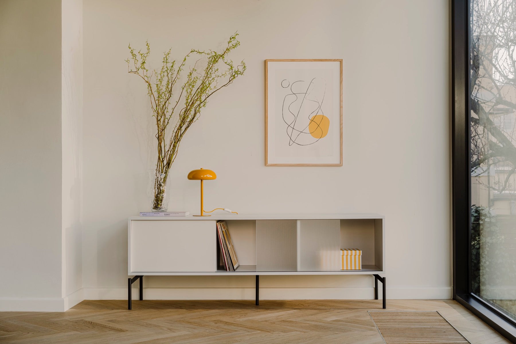 indoor light-grey living-room spring-ideas tv-stands beige home-office 