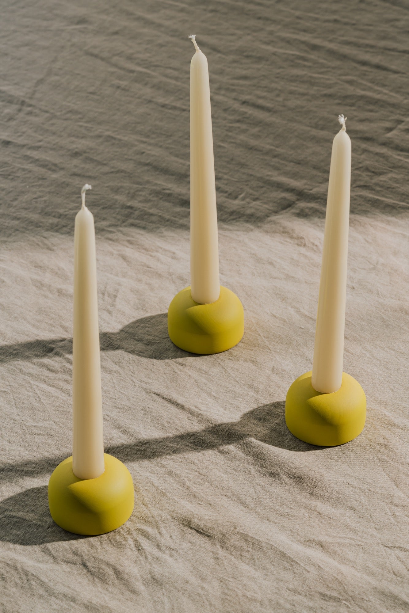 bedroom candles gift-guide indoor yellow balcony-garden beige candle-holders living-room 
