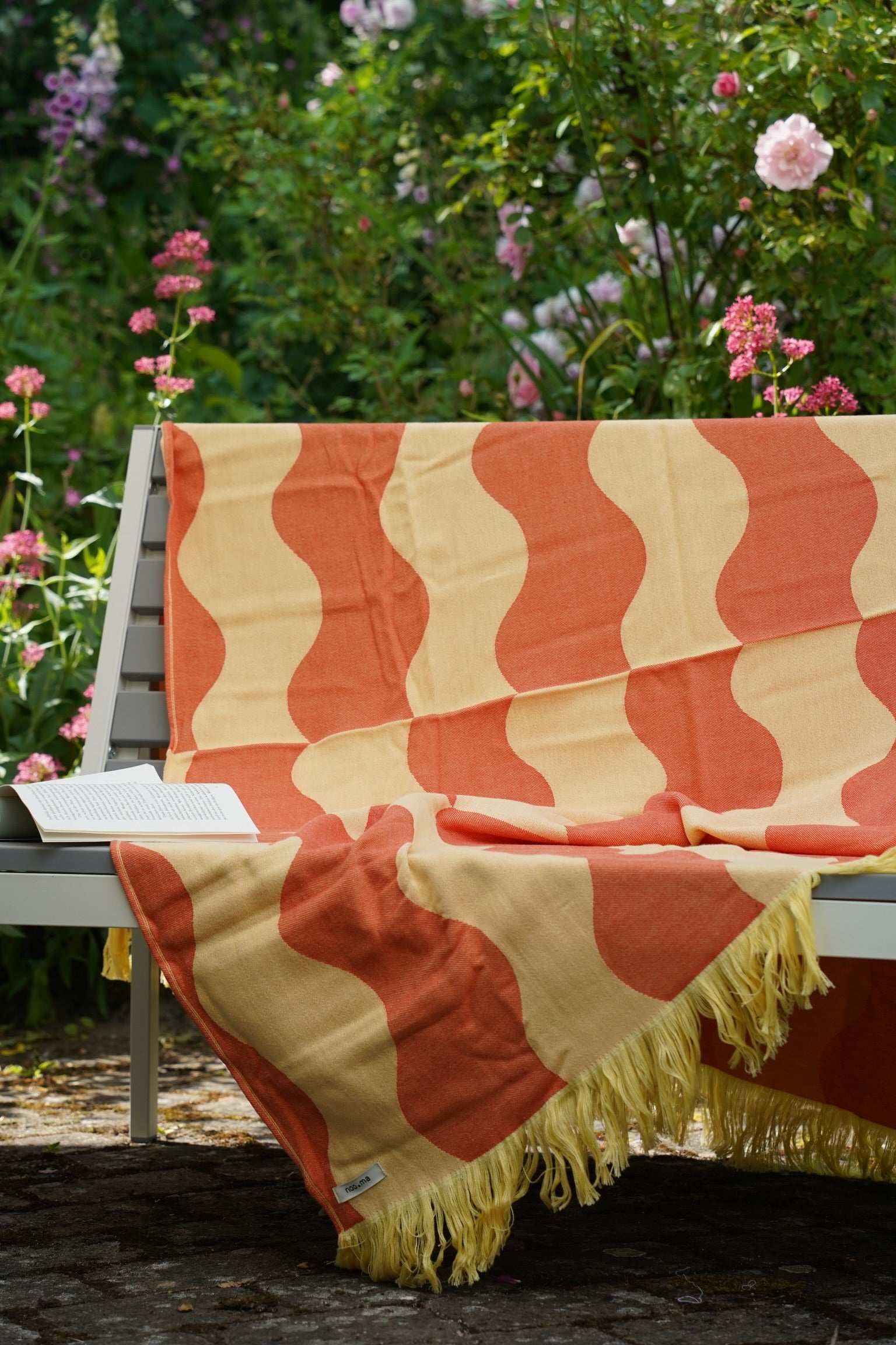 balcon-jardin serviettes de plage guide-cadeau orange Extérieur jaune 