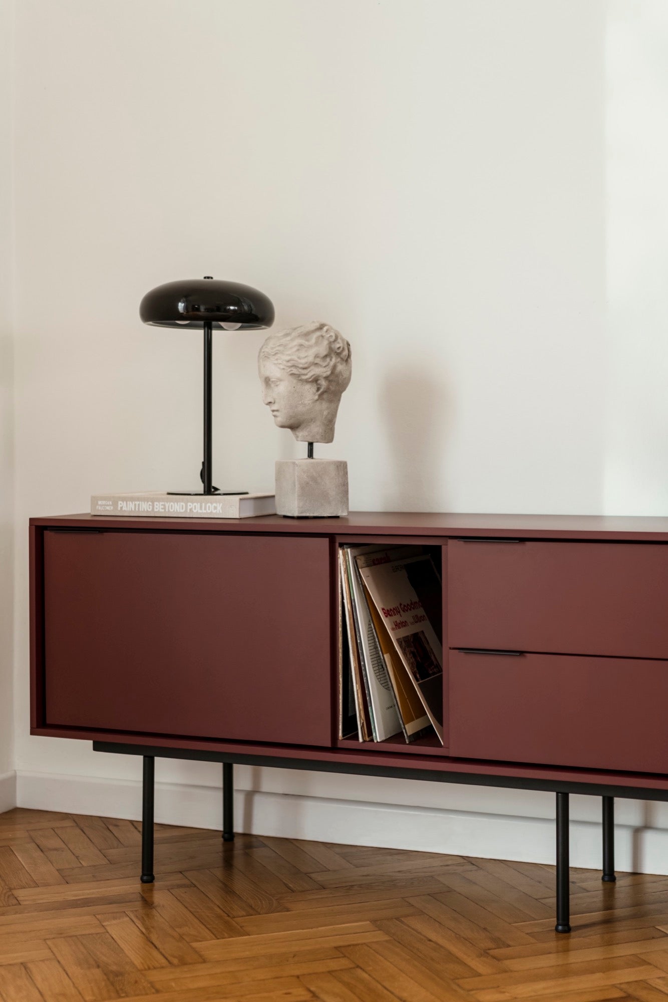 burgundy indoor living-room tv-stands sideboards 