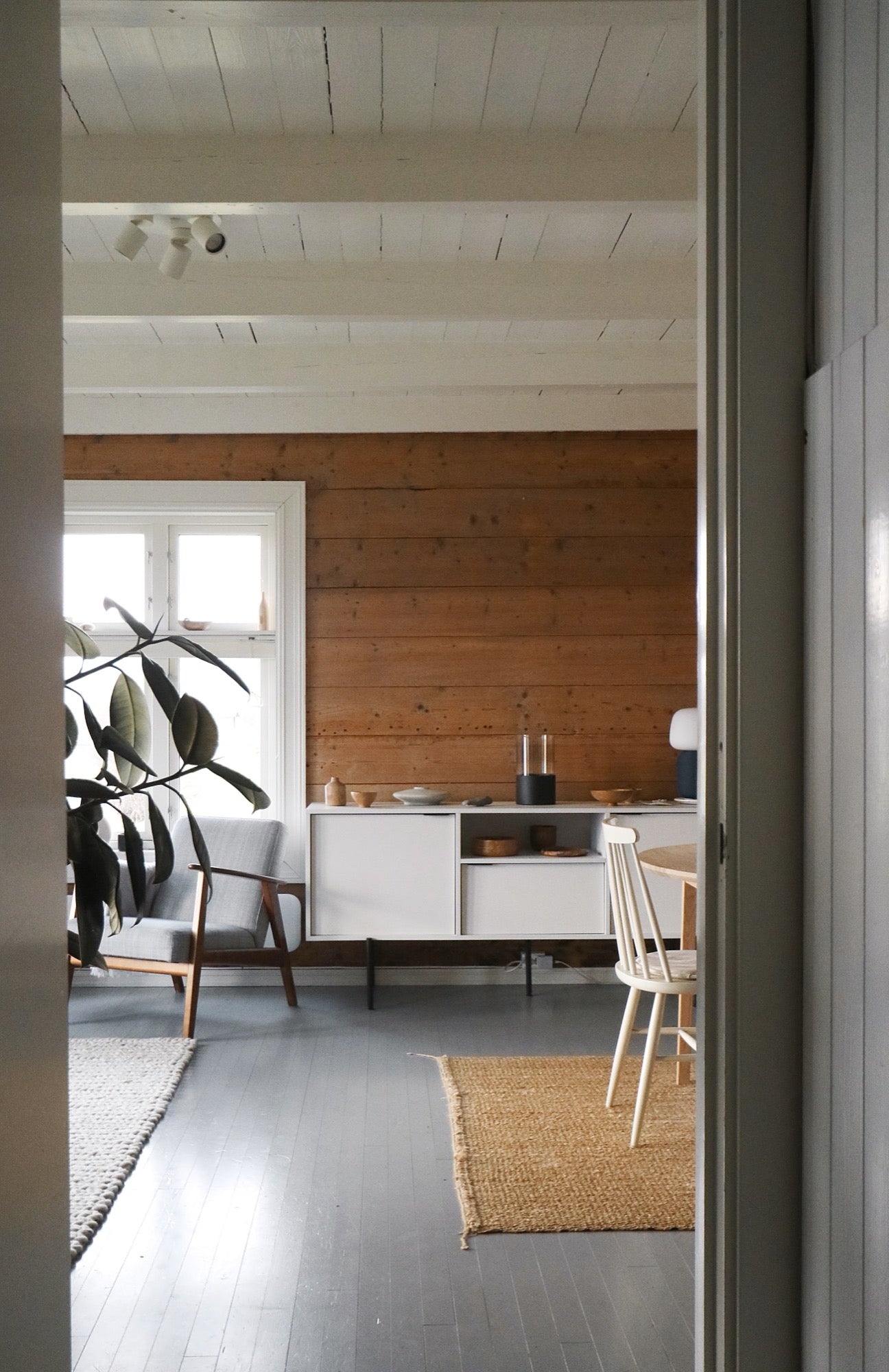 beige indoor living-room sideboards cabinets dining-room 