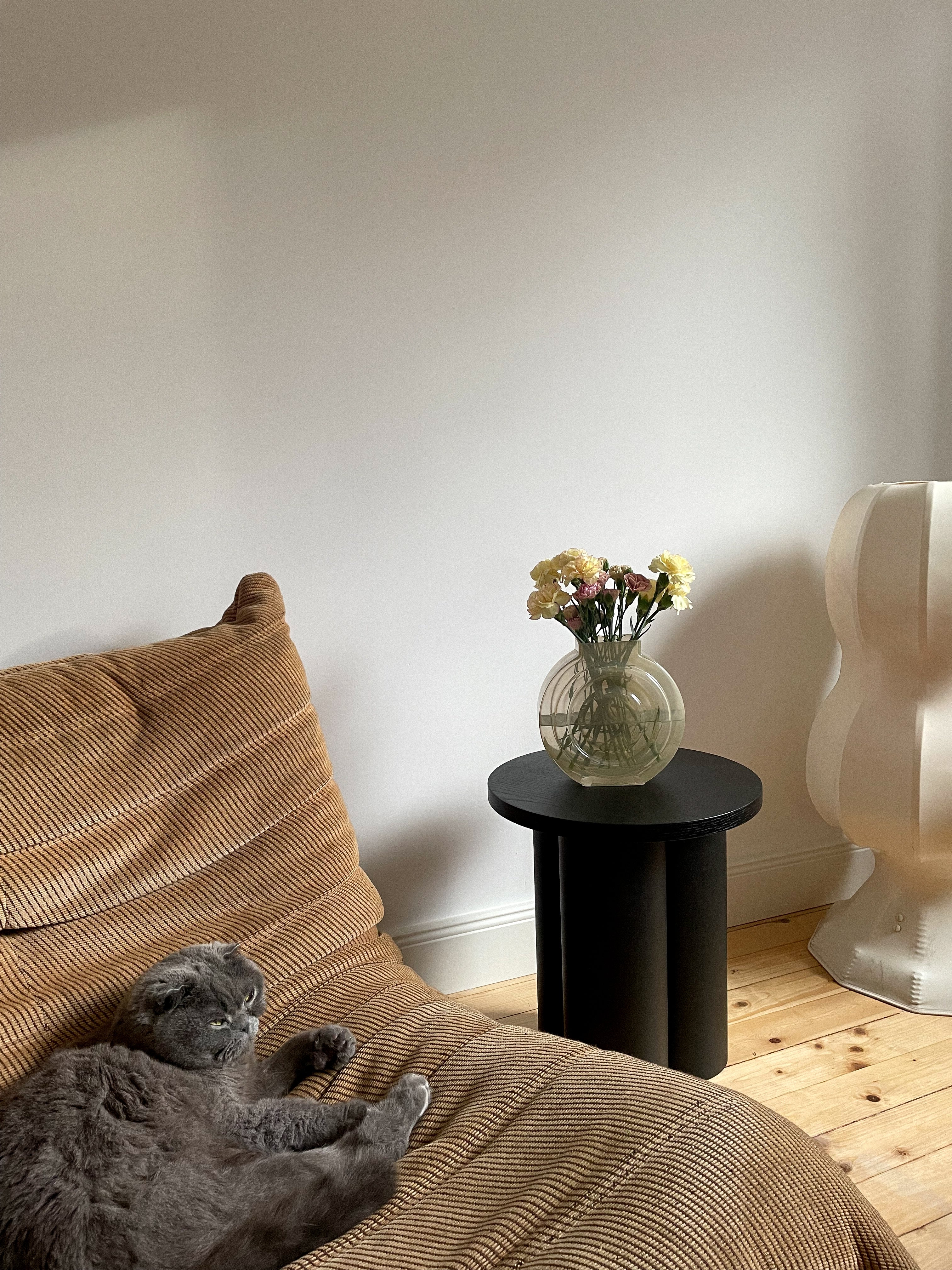 black home-in-bloom indoor living-room stools 