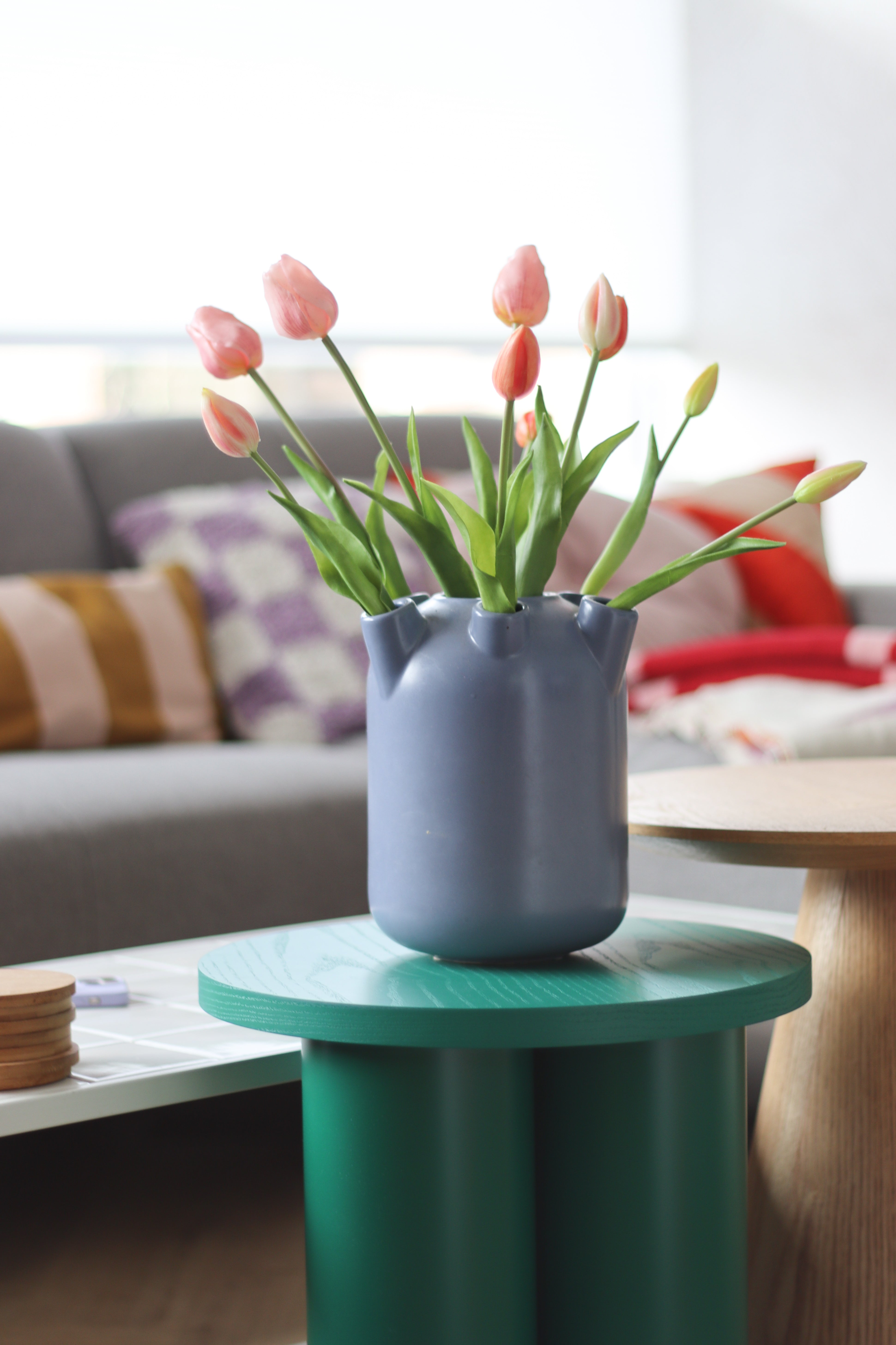 green home-in-bloom indoor living-room stools 